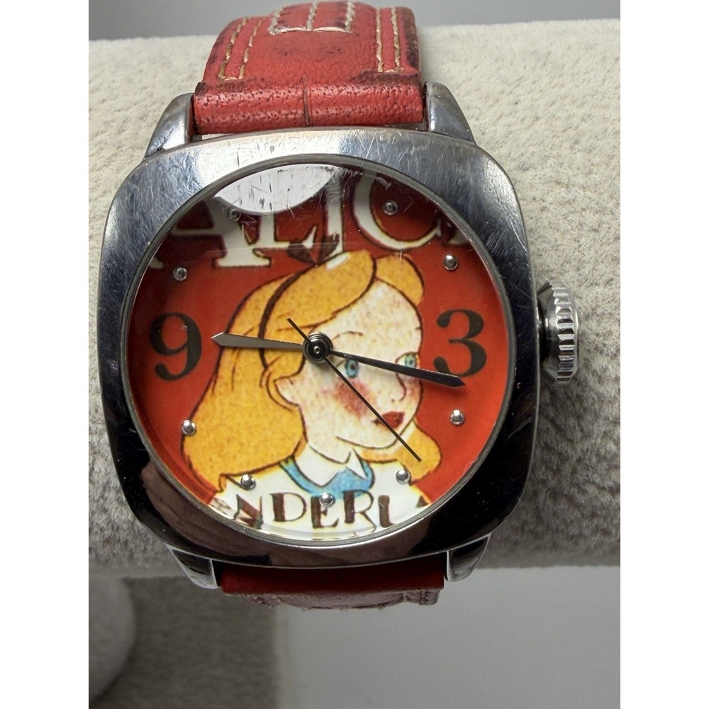 Disney MC0472 Alice In Wonderland New Battery Watch 30MM 7.5" SII Marketing Rare